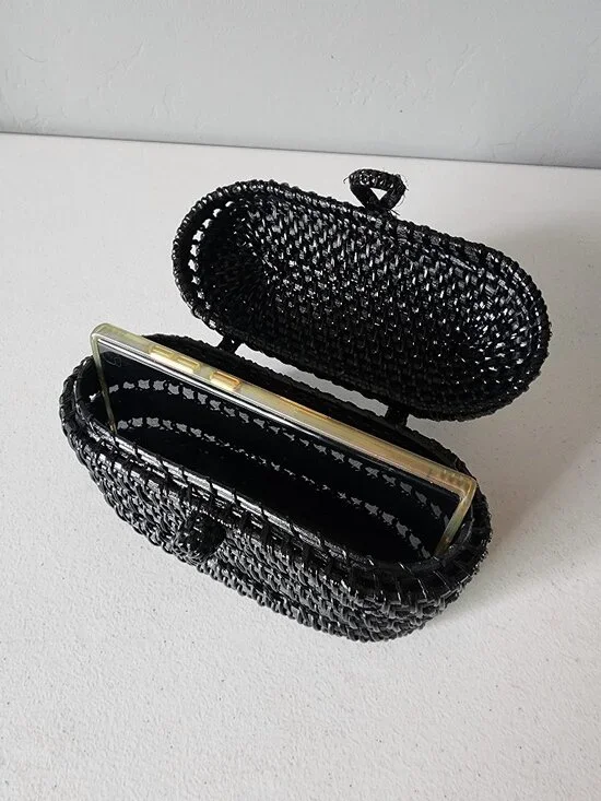 Cult Gaia Small Rattan Bag "LIKE NEW" - Picture 12 of 16